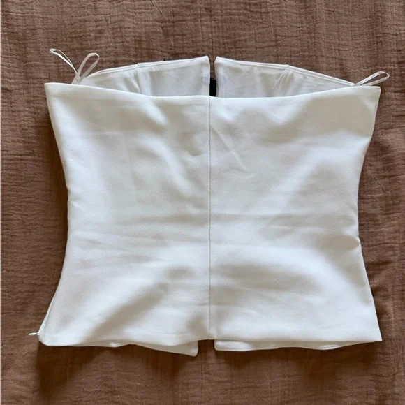 ZARA Strapless Bow Top - Picture 7 of 7